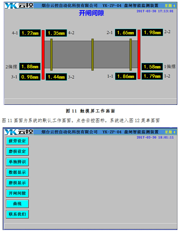 YKZP-0X 盤閘在線自動(dòng)檢測系統(tǒng)